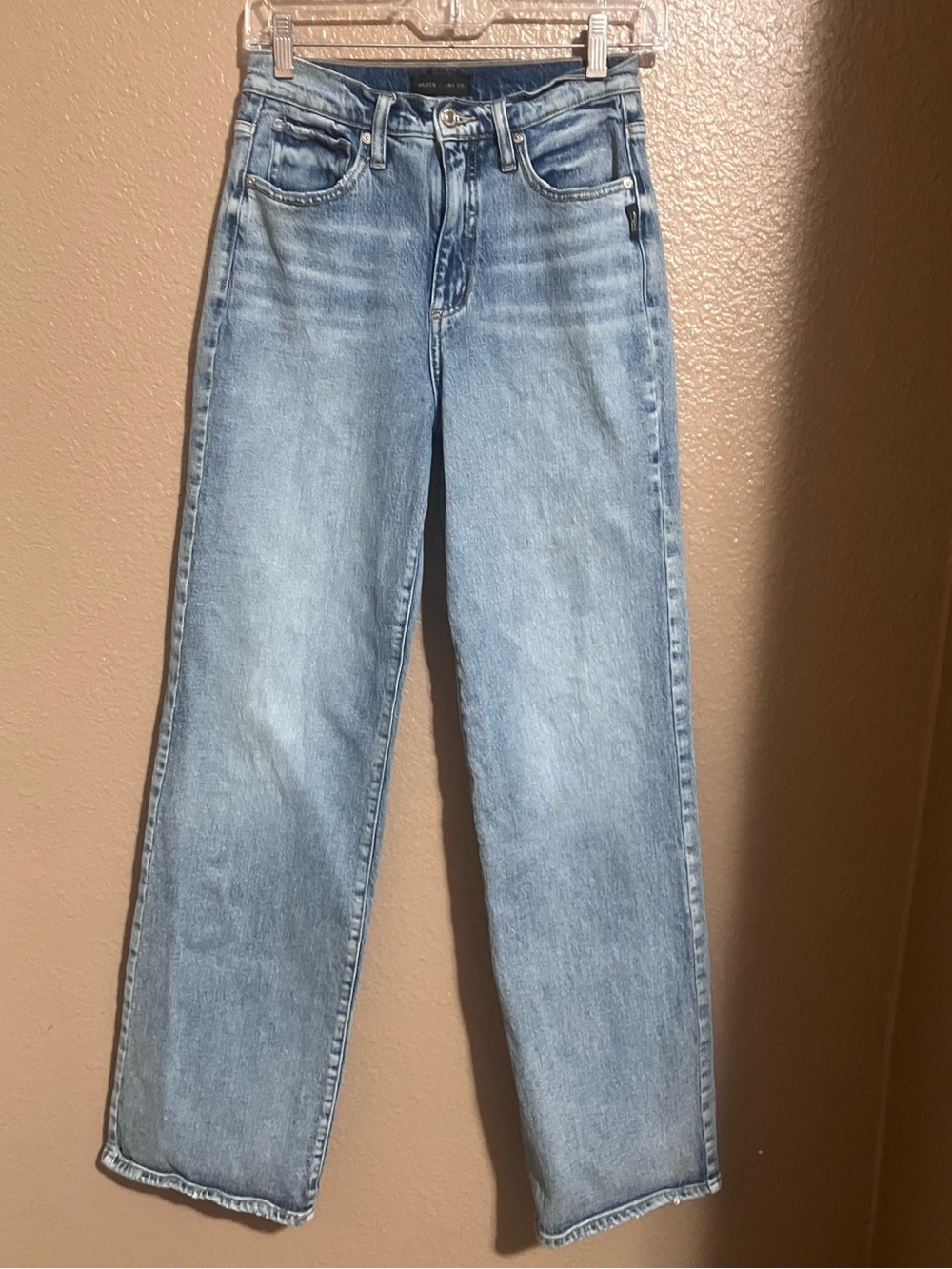 Silver Jeans Light Blue Straight Leg Jeans